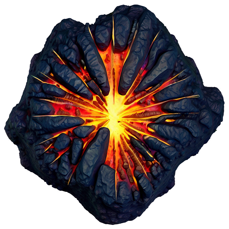 Magma Crust Formation Png 83 PNG Image