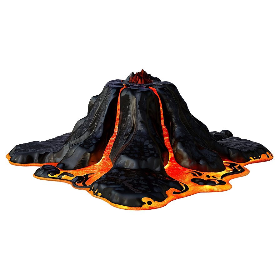 Magma Flow Lava Png 62 PNG Image