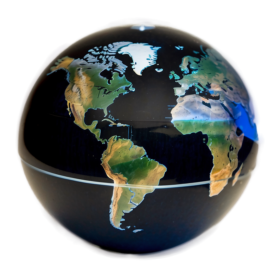 Magnetic Levitating Globe Png 05042024 PNG Image