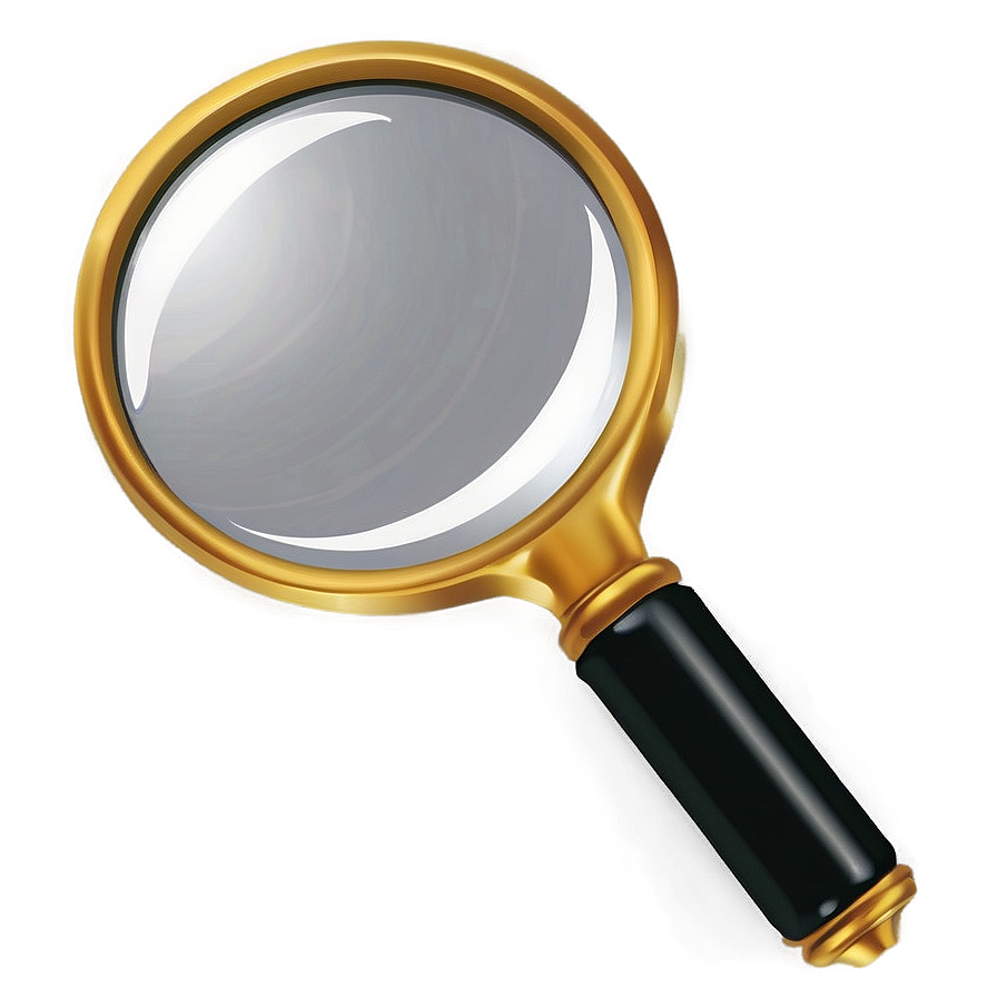 Magnifying Glass With Reflection Png Oxk31 PNG Image