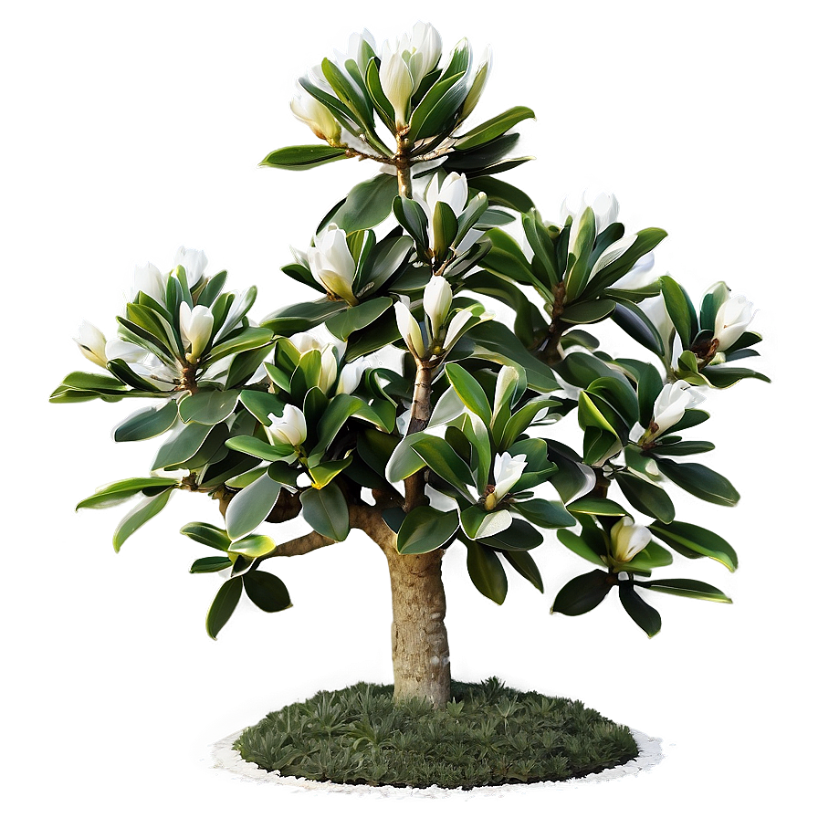 Magnolia Grandiflora Tree Png Pvq PNG Image