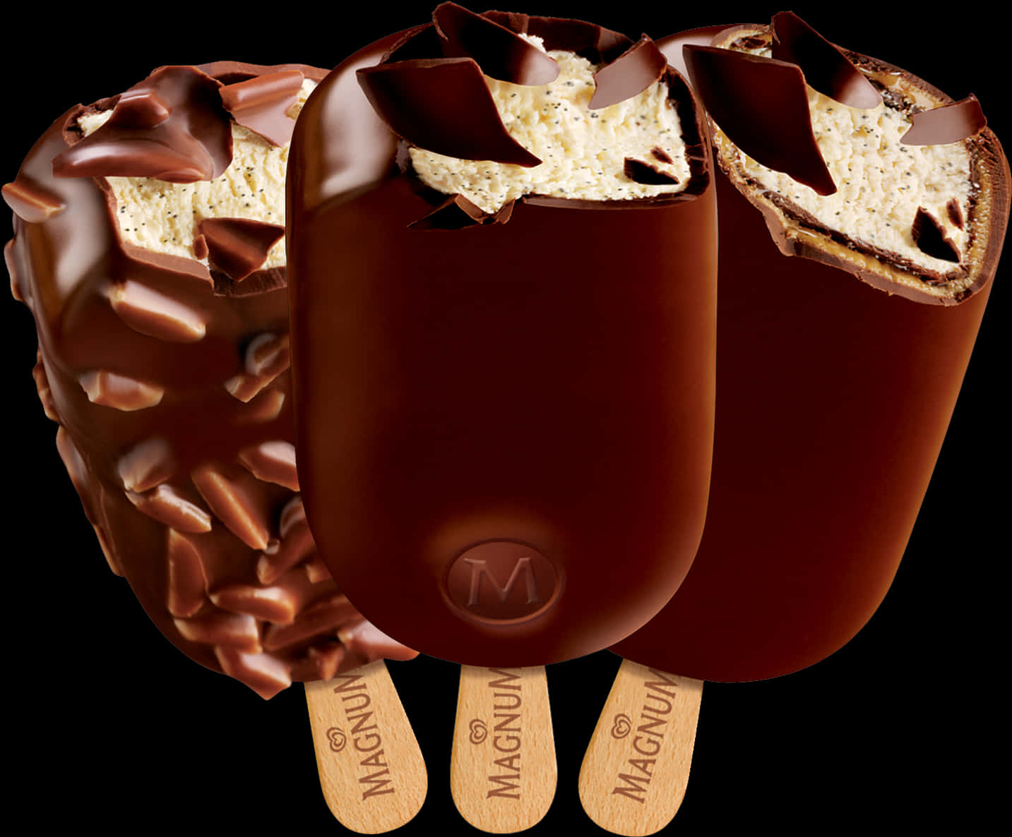 Magnum Ice Cream Bars PNG Image