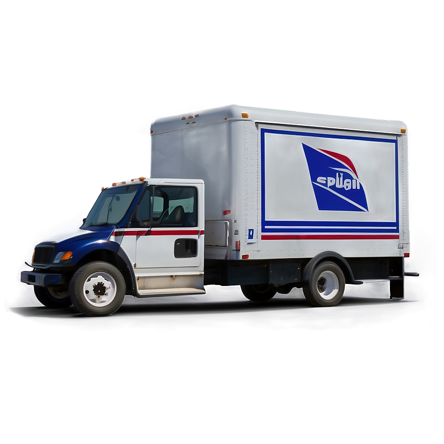 Mail Truck With Open Back Png 40 PNG Image