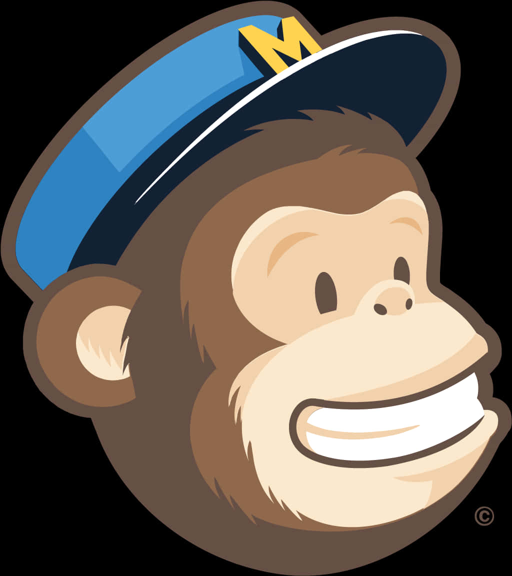 Mailchimp Logo Monkey Cap PNG Image