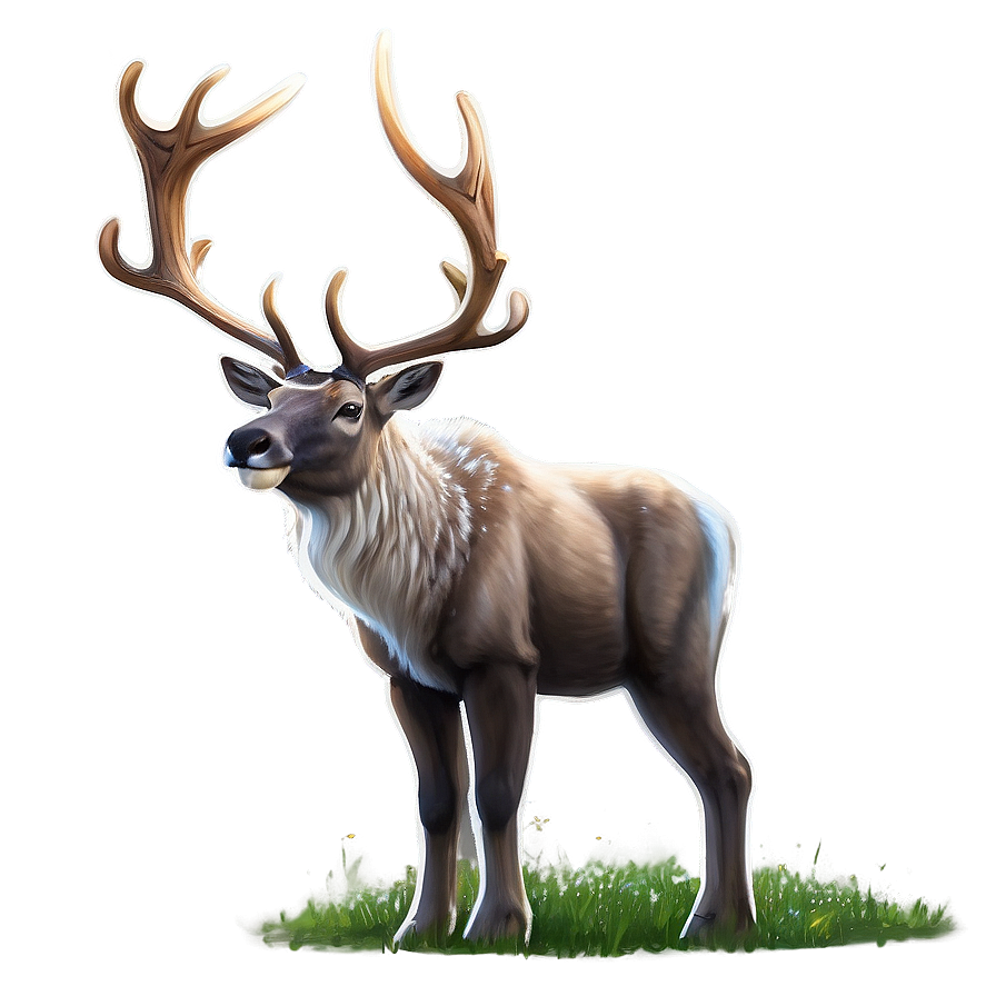 Majestic Caribou Png Xrf PNG Image