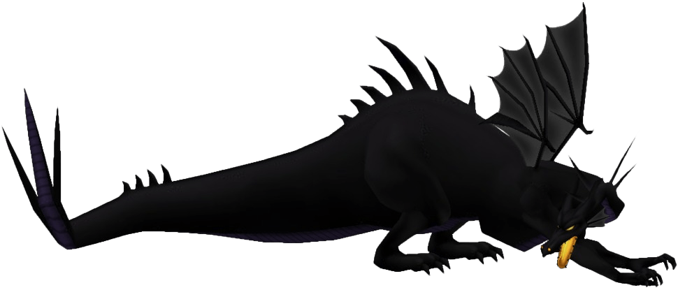 Majestic_ Dragon_ Silhouette PNG Image