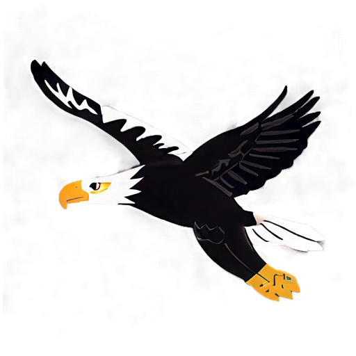 Majestic Eagle In Flight Png D PNG Image