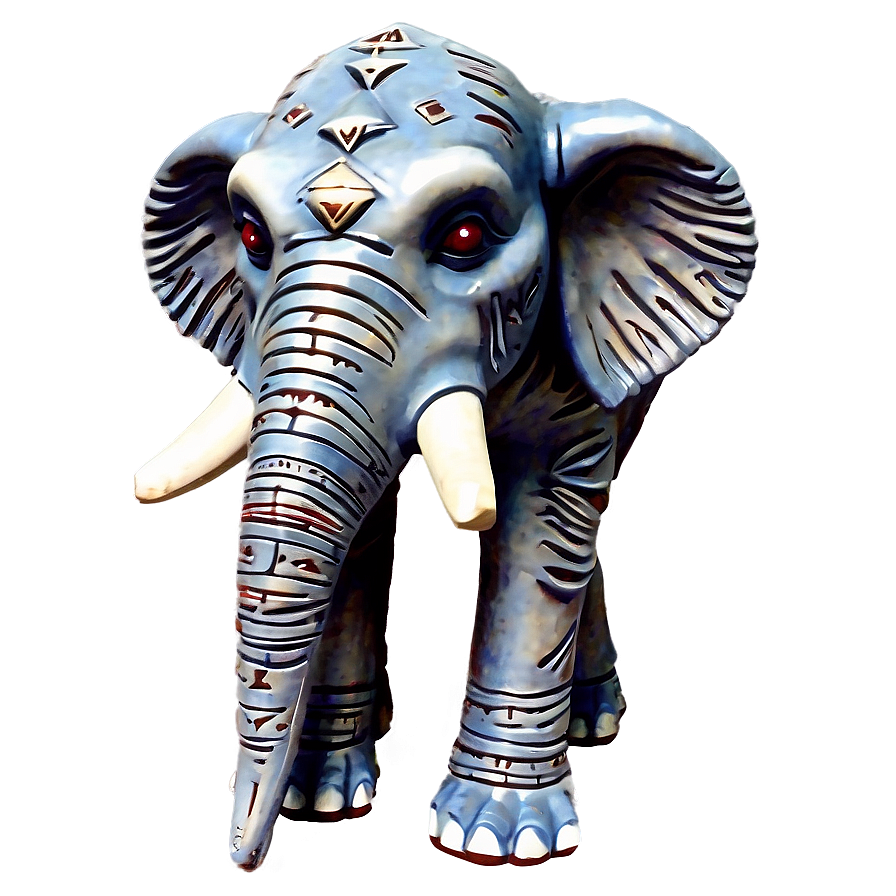 Majestic Elephant Statue Png 05032024 PNG Image