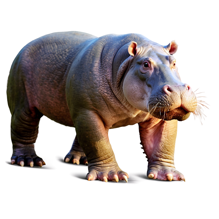 Majestic Hippo Png Esf PNG Image