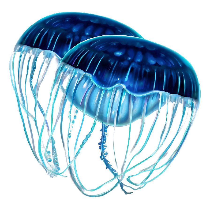 Majestic Moon Jelly Illustration Png Bcj4 PNG Image