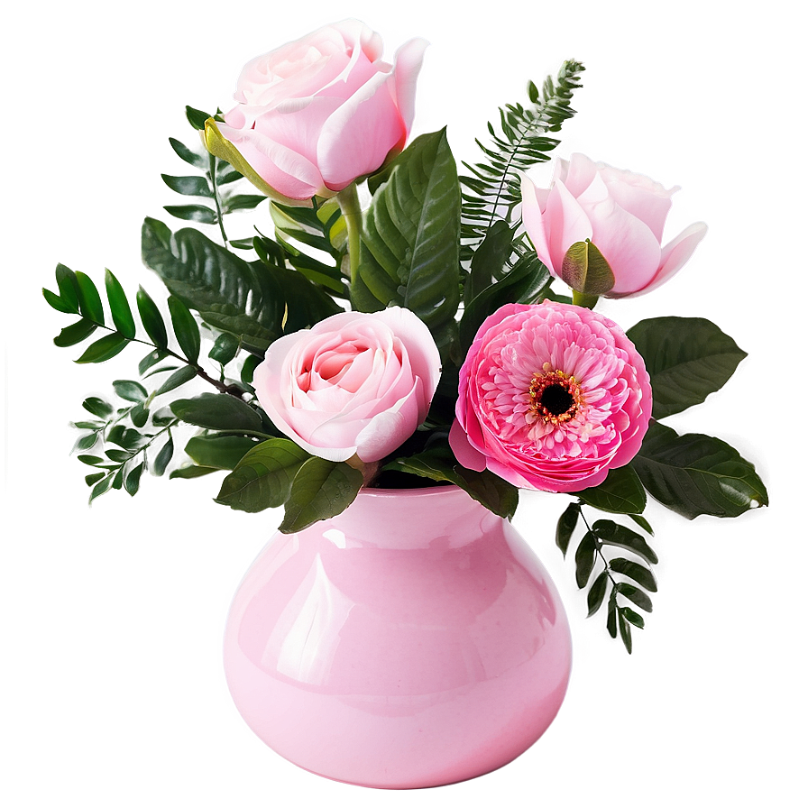 Majestic Pink Flower Arrangement Png 57 PNG Image