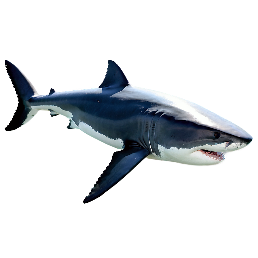 Majestic Predator Great White Shark Png Naq PNG Image