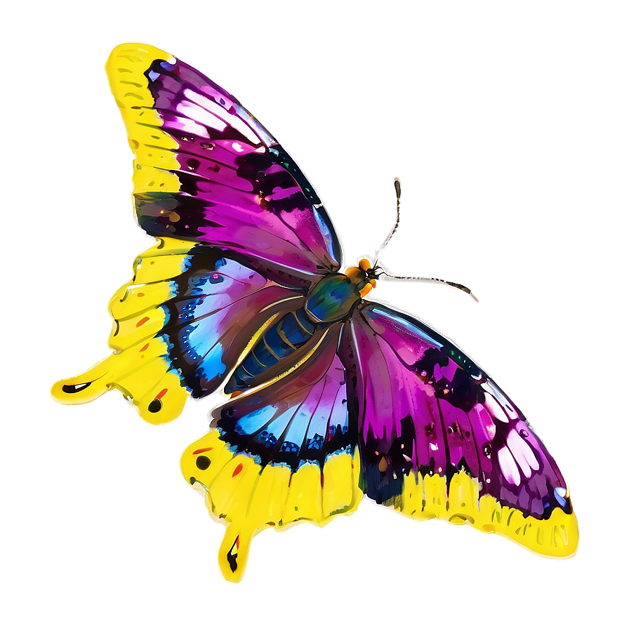 Majestic Purple Butterfly Png 05232024 PNG Image