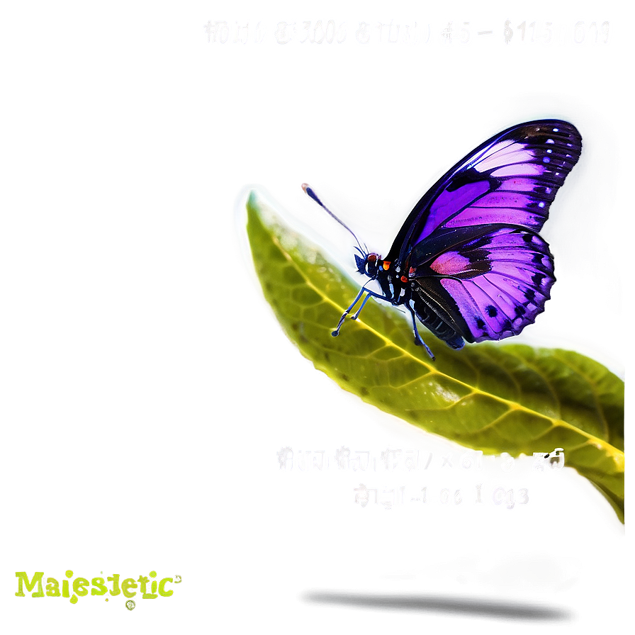 Majestic Purple Butterfly Png Nyx PNG Image