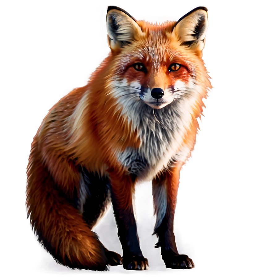 Majestic Red Fox Png 7 PNG Image