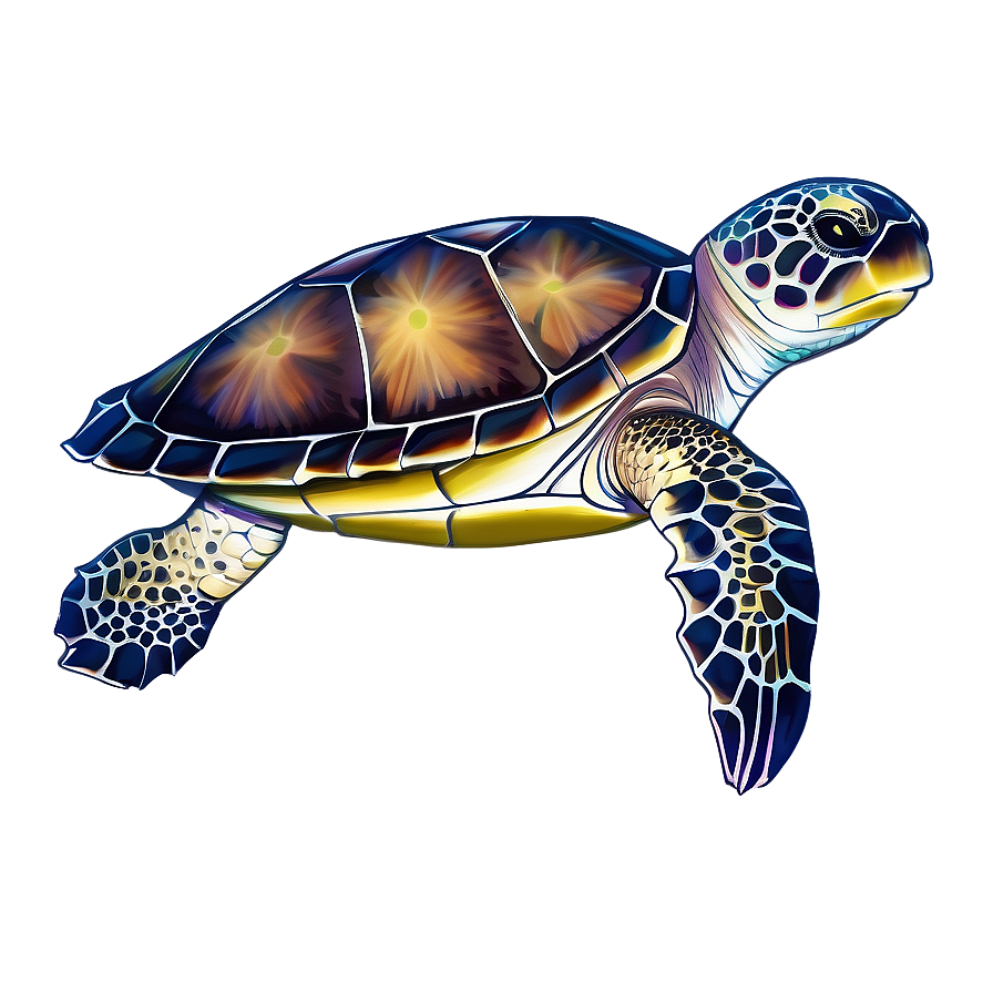 Majestic Sea Turtle Majesty Png 05242024 PNG Image