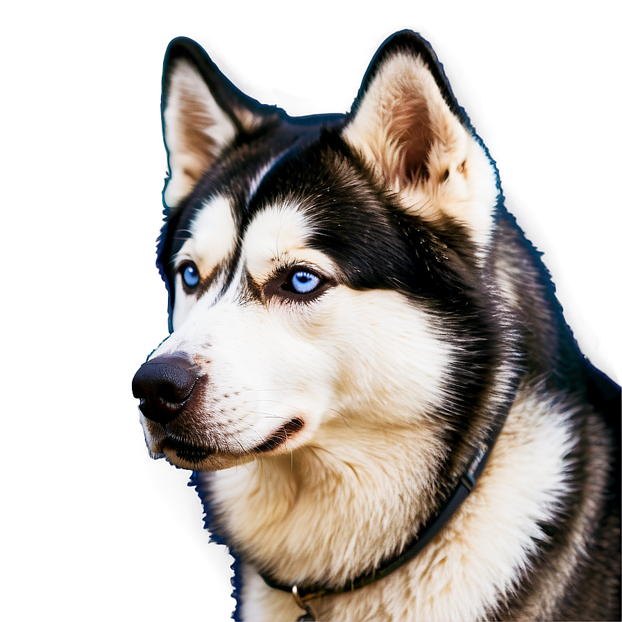 Majestic Siberian Husky Png Efj2 PNG Image