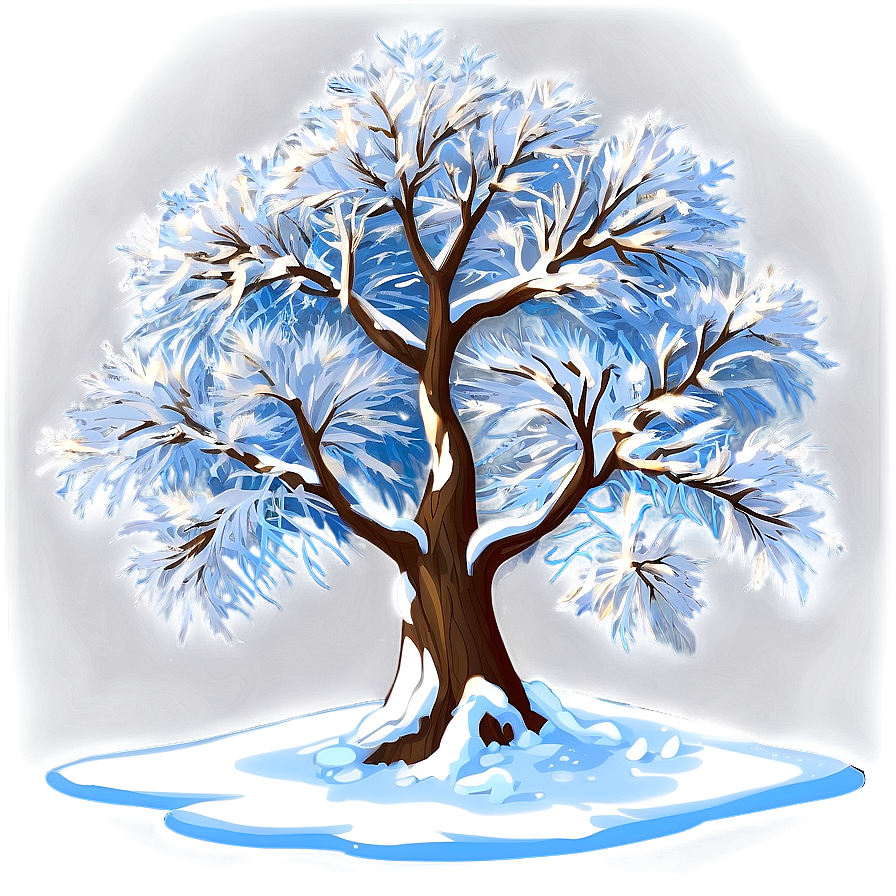 Majestic Snow Tree Png Cce85 PNG Image