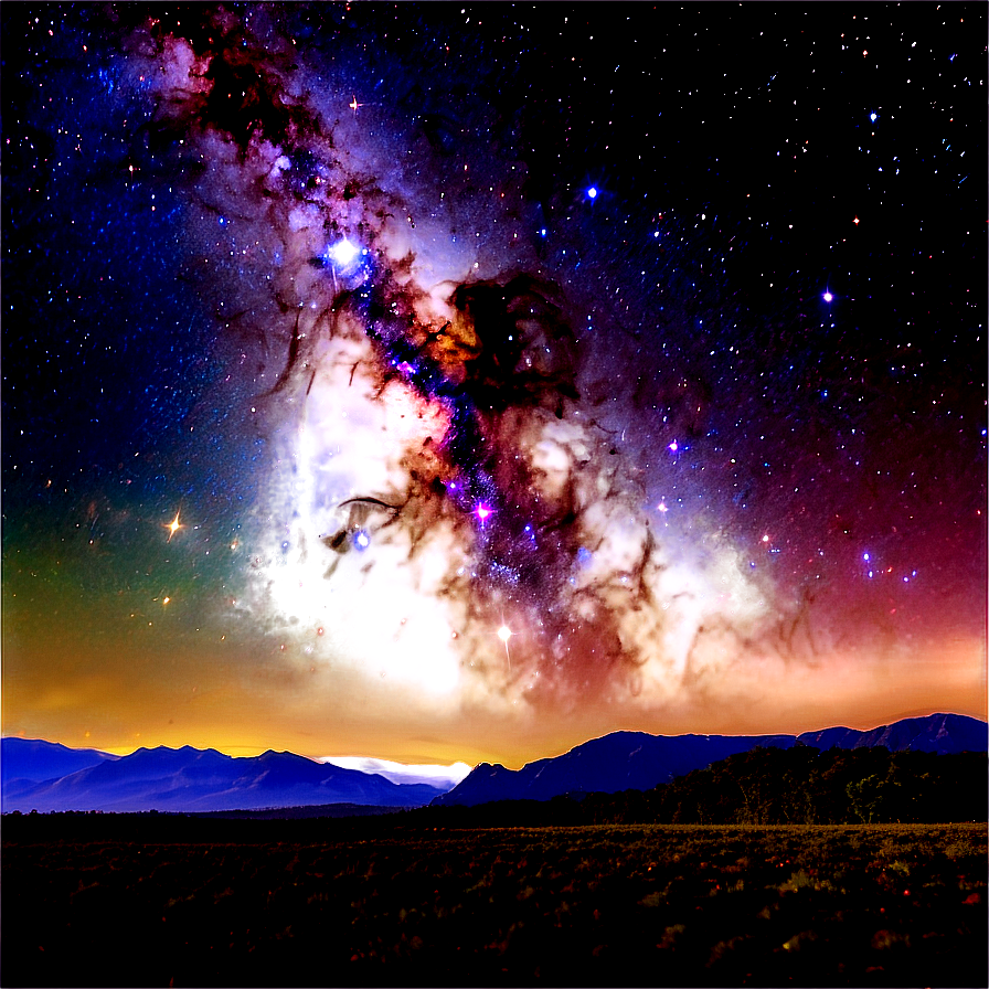 Majestic Stardust Landscape Png 22 PNG Image