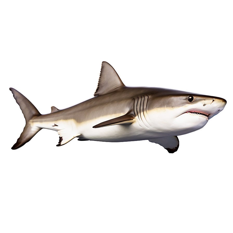 Majestic Tiger Shark Art Png 19 PNG Image