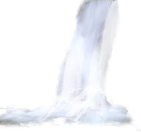 Majestic Waterfall Cascade.png PNG Image