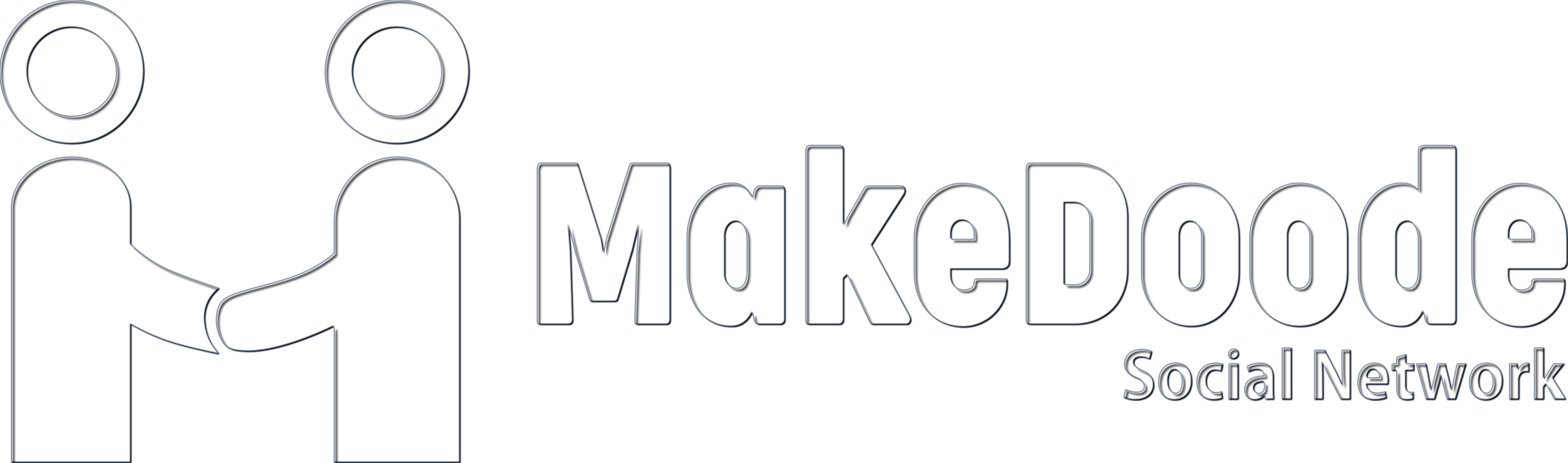 Make Doodde Social Network Logo PNG Image