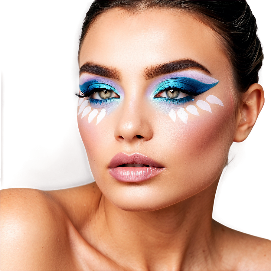 Makeup Fashion Looks Png Elh PNG Image