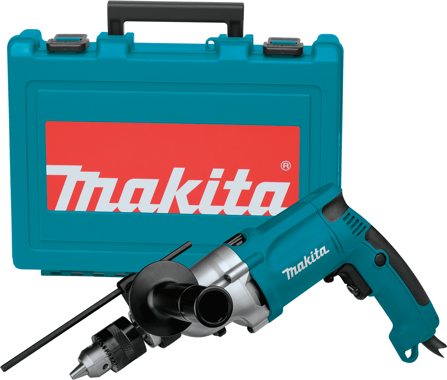 Makita Electric Drillwith Case PNG Image