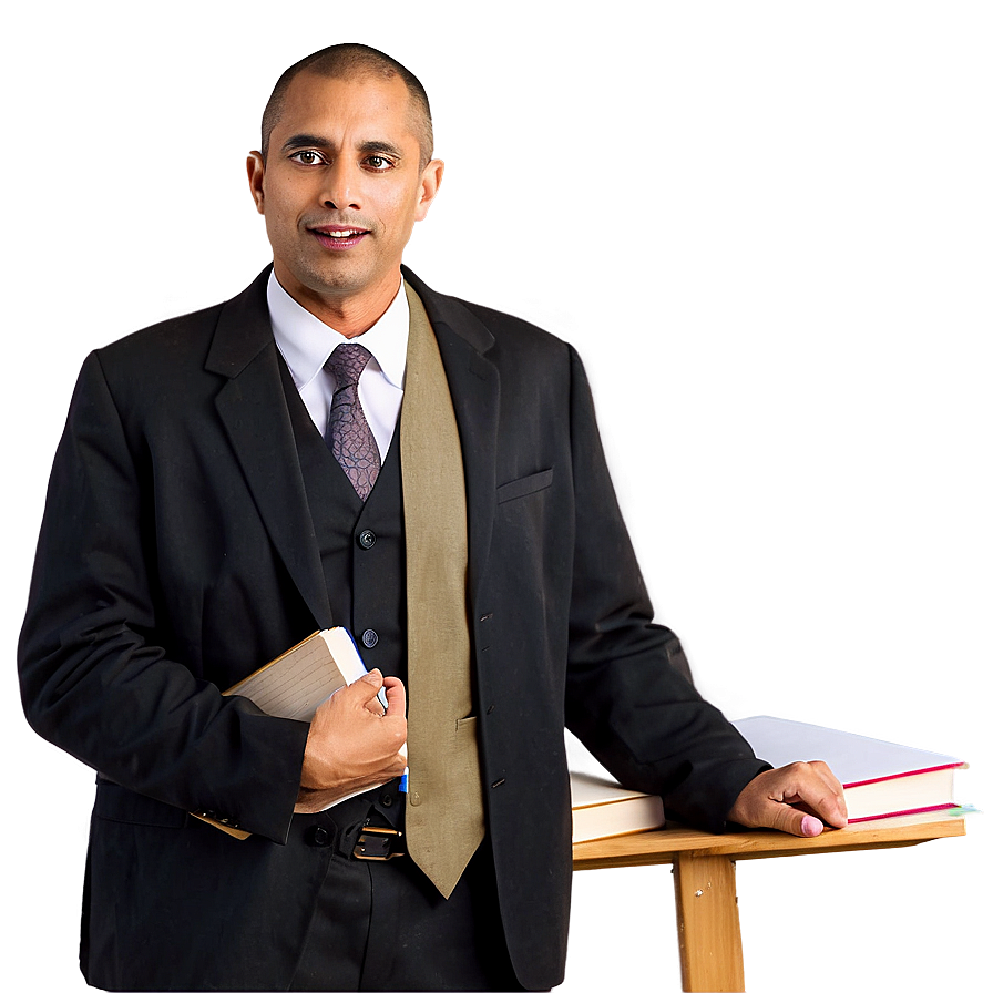 Male Teacher Png Npp3 PNG Image