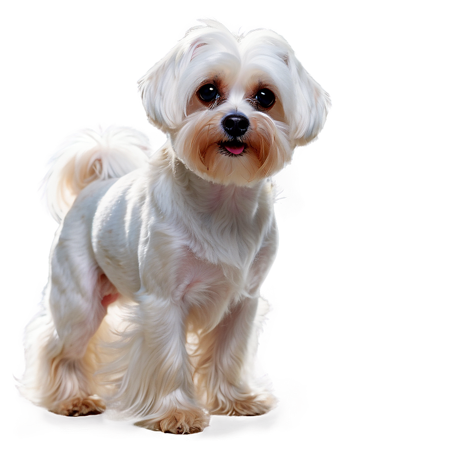 Maltese With Shiny Coat Png Iio95 PNG Image