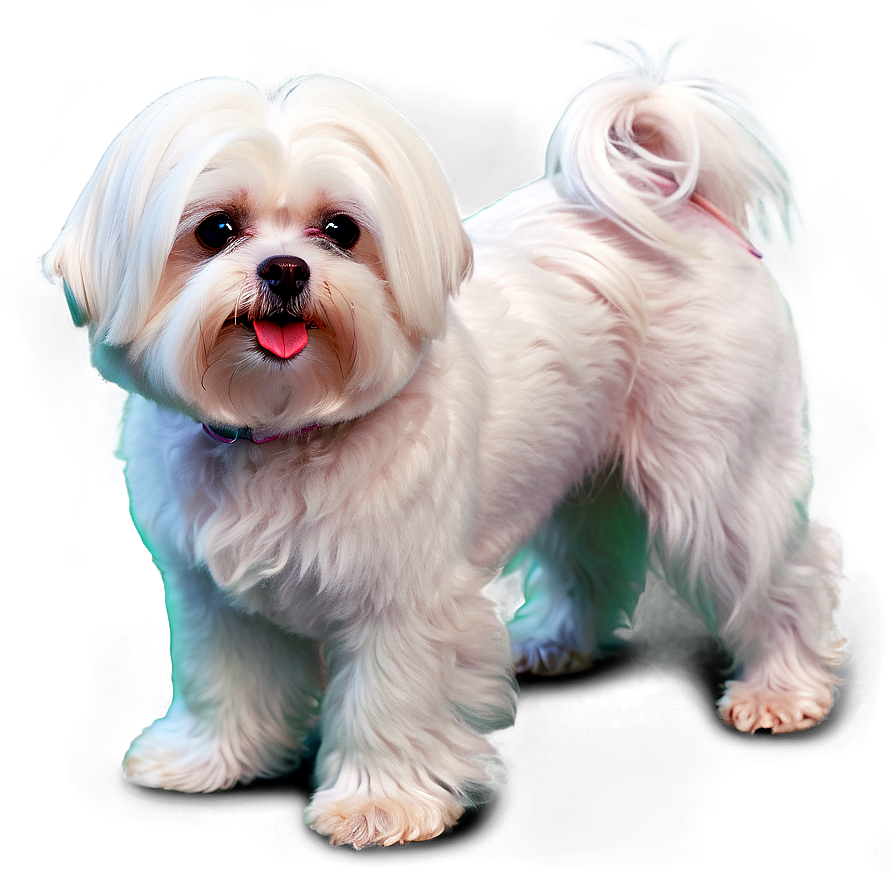 Maltese With Shiny Coat Png Yvc76 PNG Image