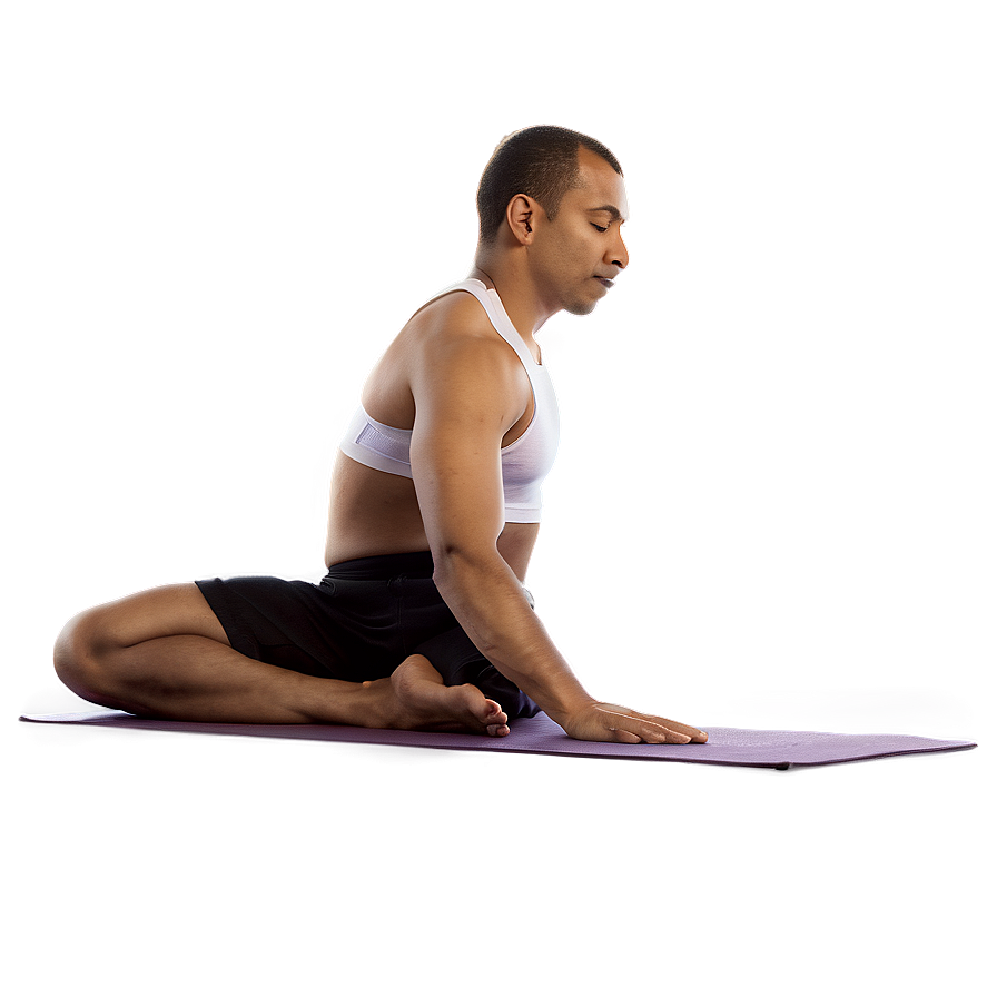 Man Doing Yoga Png Jyb PNG Image