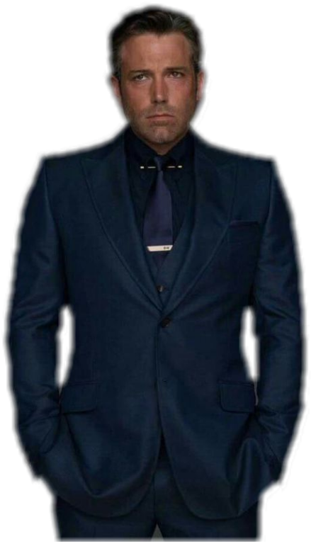 Man In Blue Suit PNG Image