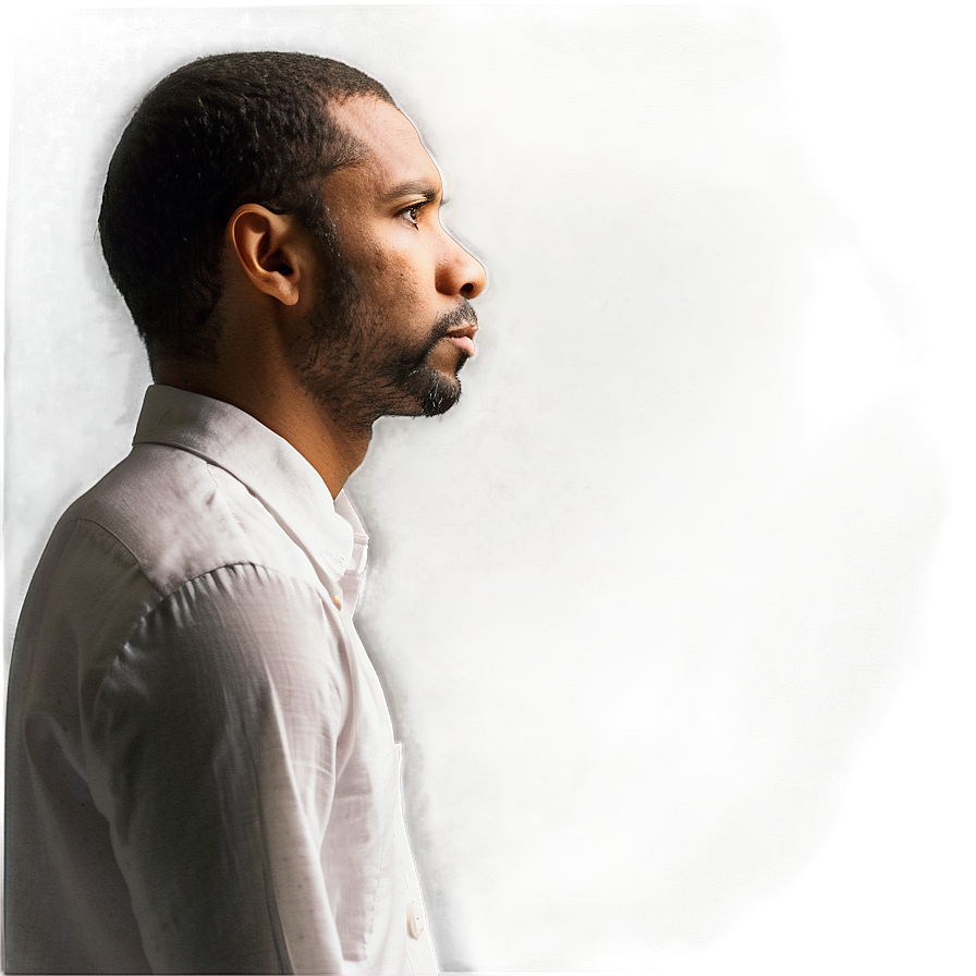 Man In Introspection Png Iyv PNG Image