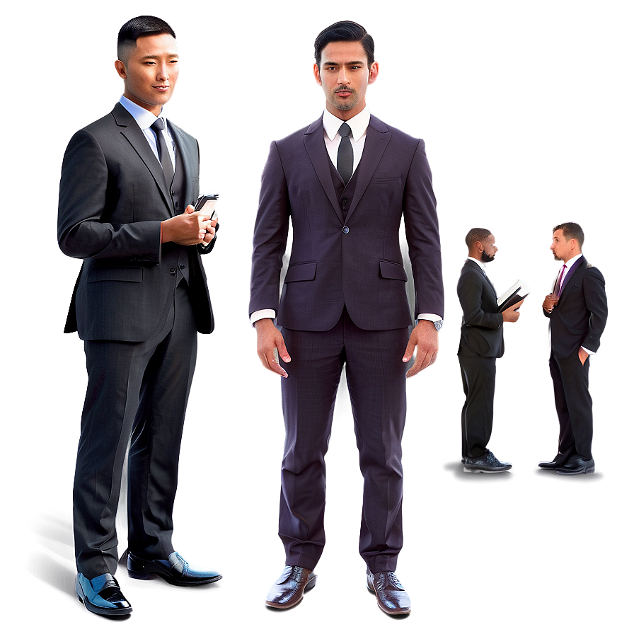 Man In Suit Png Rml PNG Image