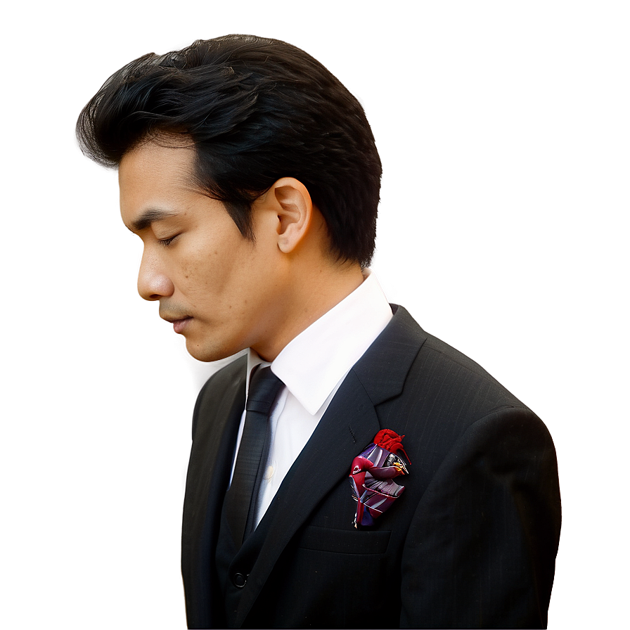 Man In Suit Profile Png 05242024 PNG Image