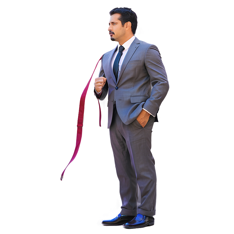 Man In Suit Profile Png Mqh42 PNG Image