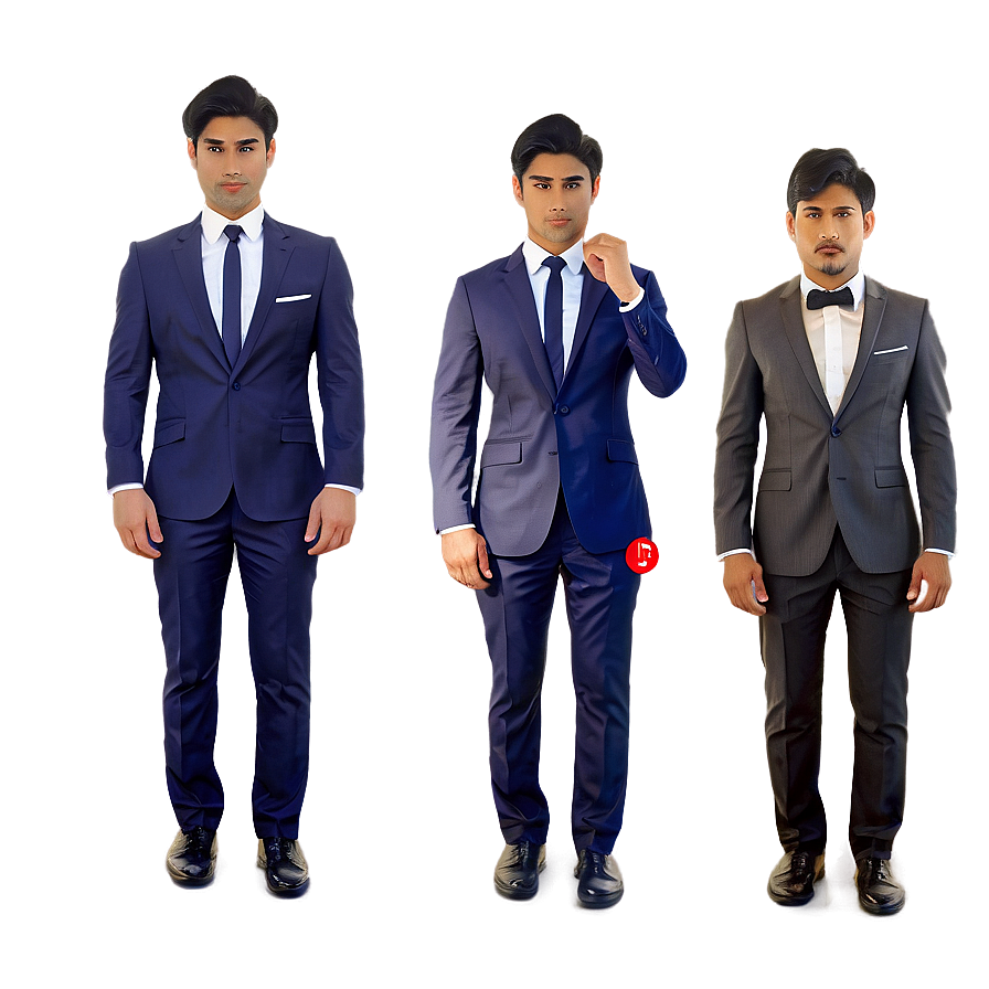 Man In Tailored Suit Png Pwv PNG Image