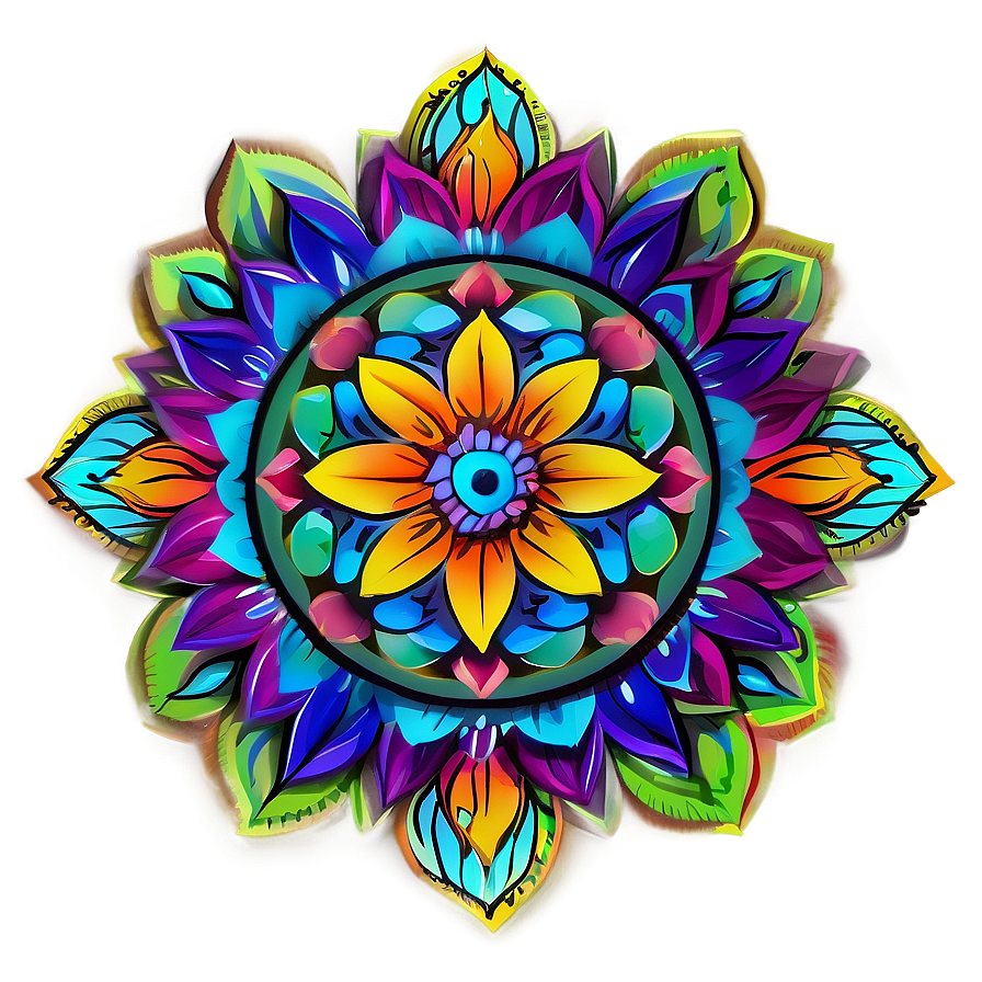 Mandala Art Stickers Png 49 PNG Image