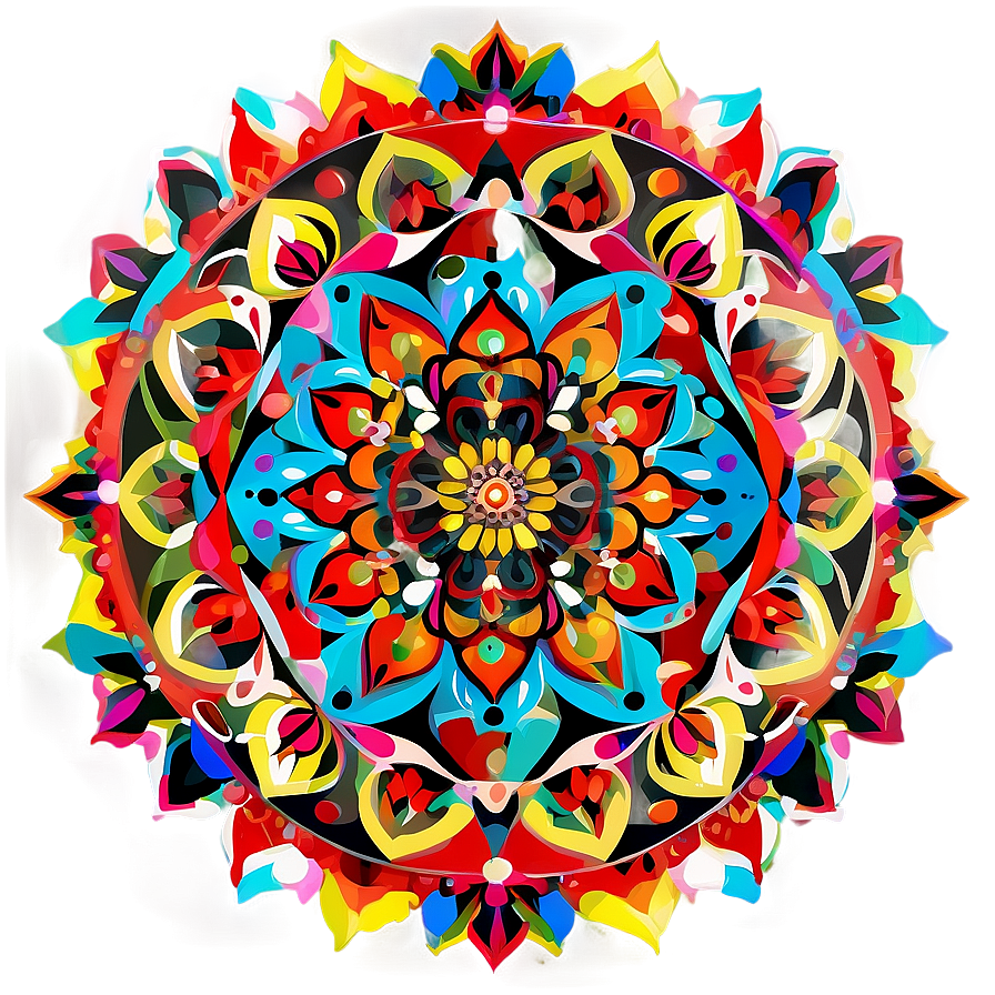 Mandala Art Stickers Png Uxt23 PNG Image