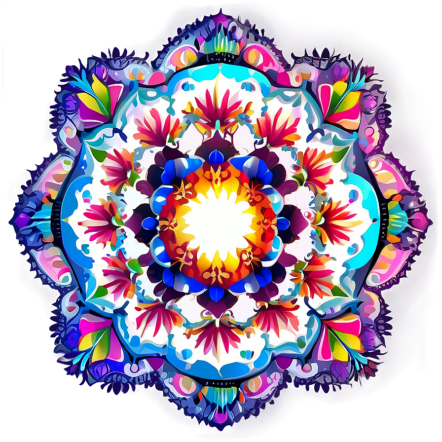 Mandala Print Png 23 PNG Image