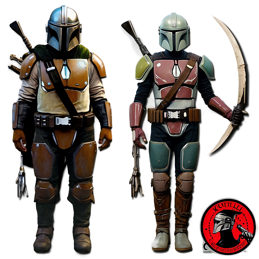 Mandalorian And Kuiil Png Nsd PNG Image