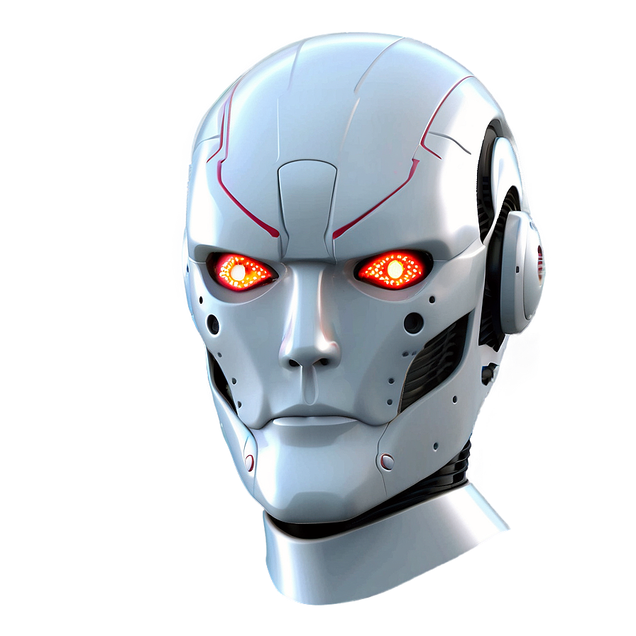 Manga Robot Head Png Ija60 PNG Image