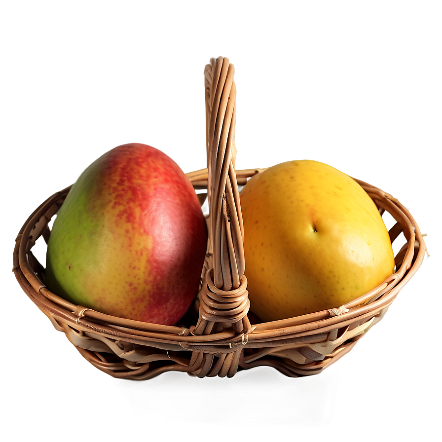 Mango Basket Png Bwb PNG Image