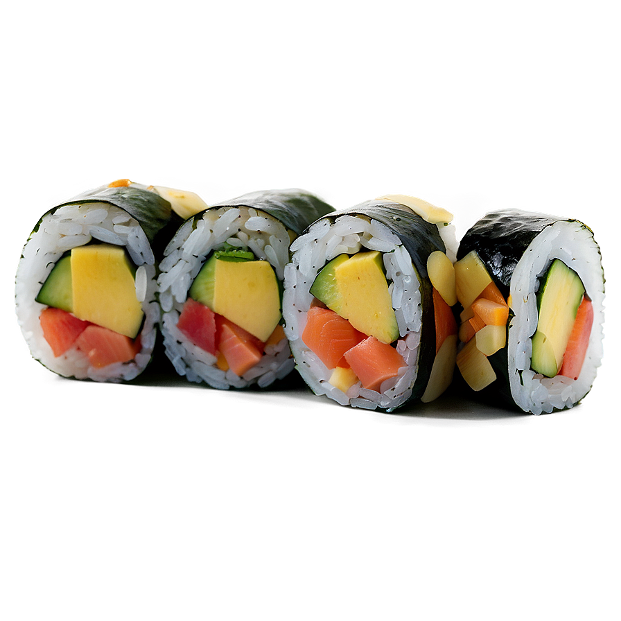 Mango Sushi Roll Png Nxi PNG Image