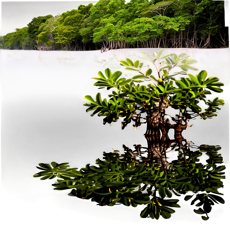 Mangrove Forest Reflection Png 31 PNG Image