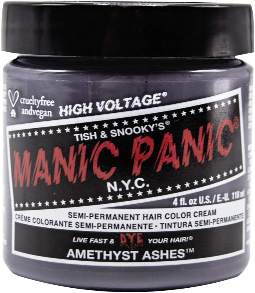 Manic Panic Amethyst Ashes Hair Dye PNG Image