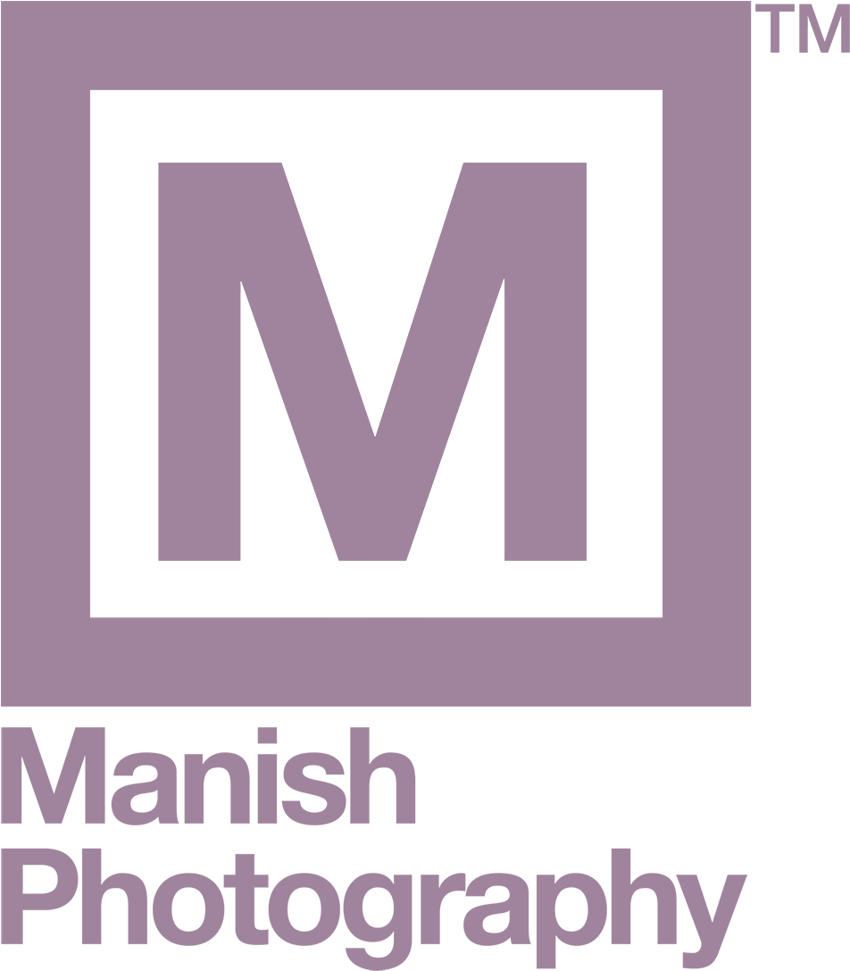 Manish Photography Logo Purple PNG Image