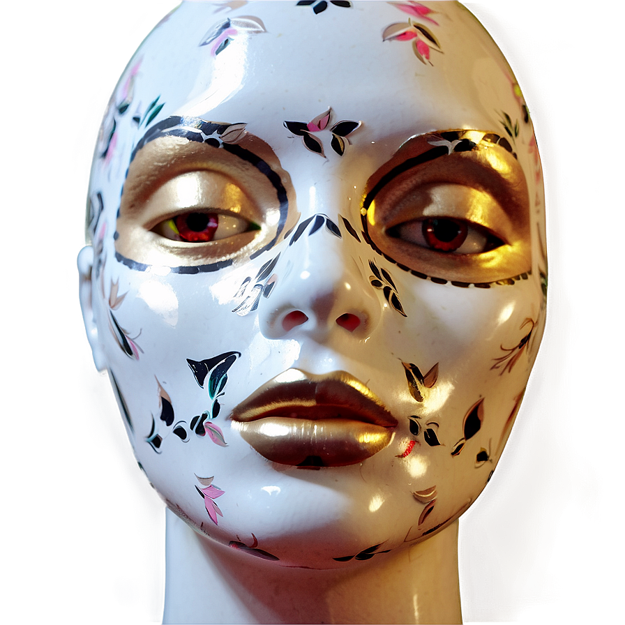 Mannequin Head For Face Painting Png Lgm PNG Image