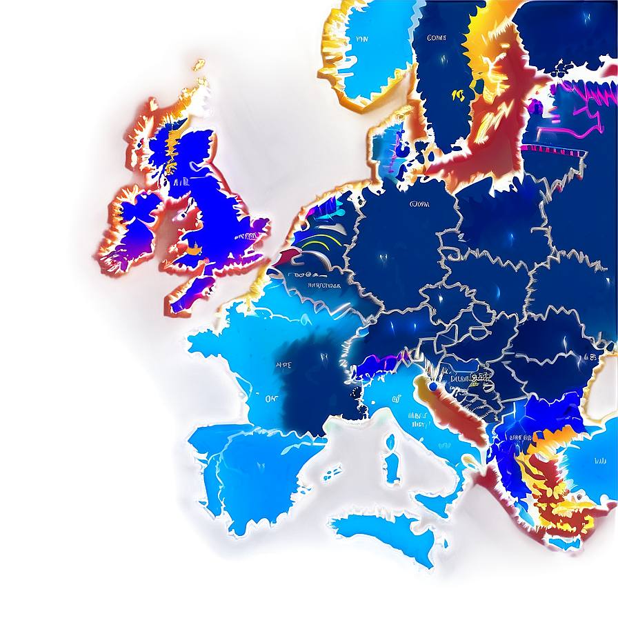 Map Of Europe Png 86 PNG Image